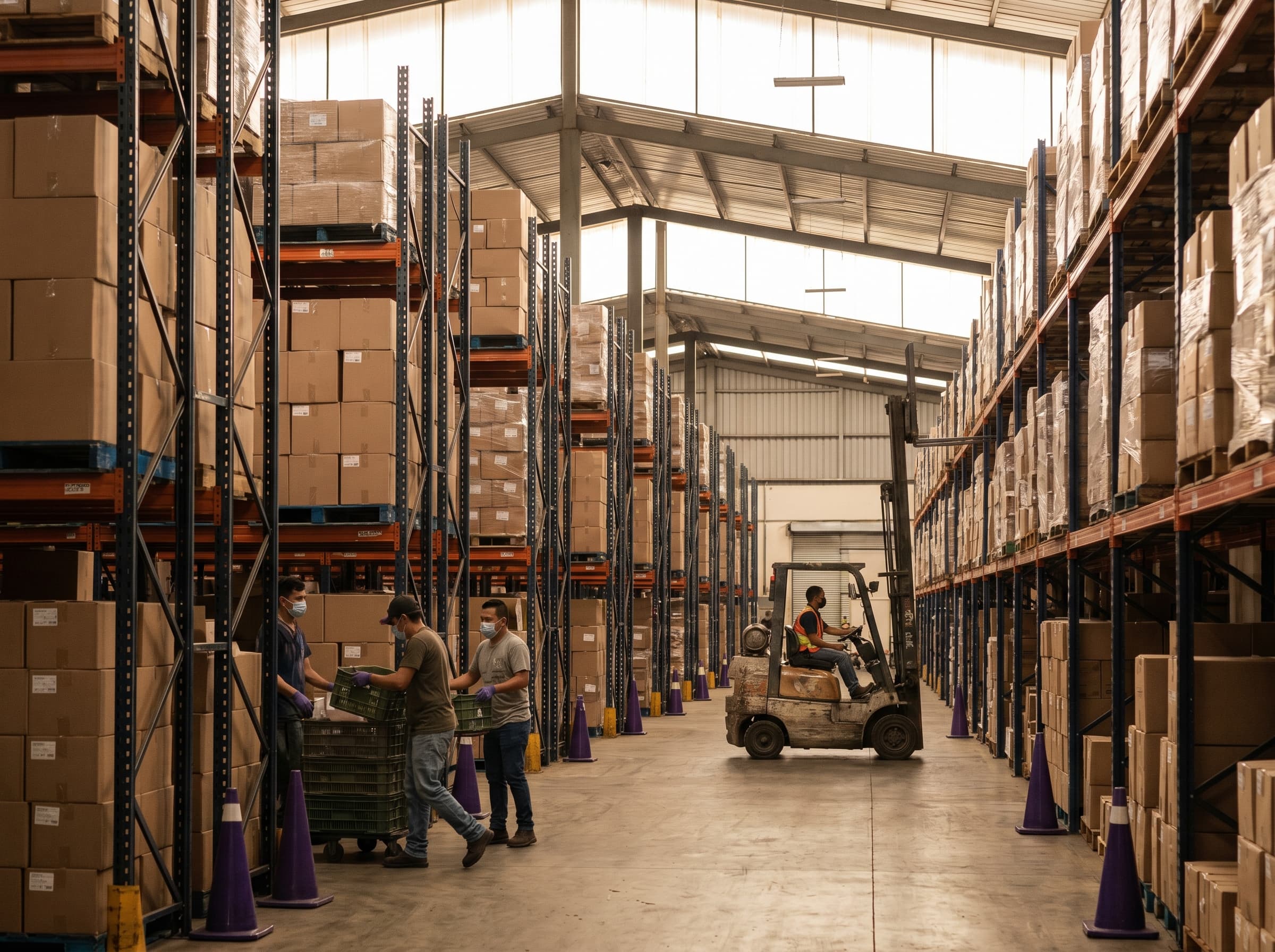 Bodega de distribución mayorista en Costa Rica